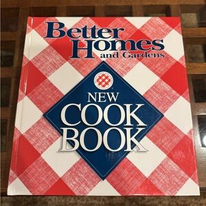 Better Homes and Gardens Red and Blue New Cook Book